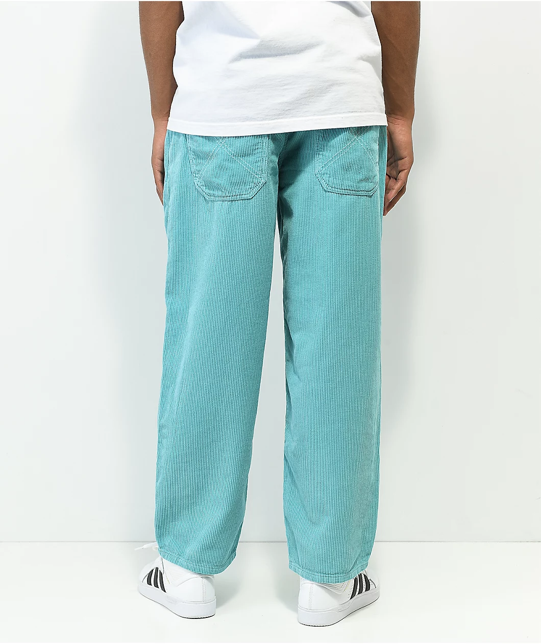 Homeboy X-tra Monster Blue Corduroy Pants - Image 2