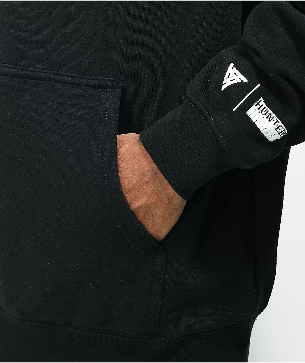 Hypland X Hunter X Hunter Killua Eye Black Hoodie - Image 4