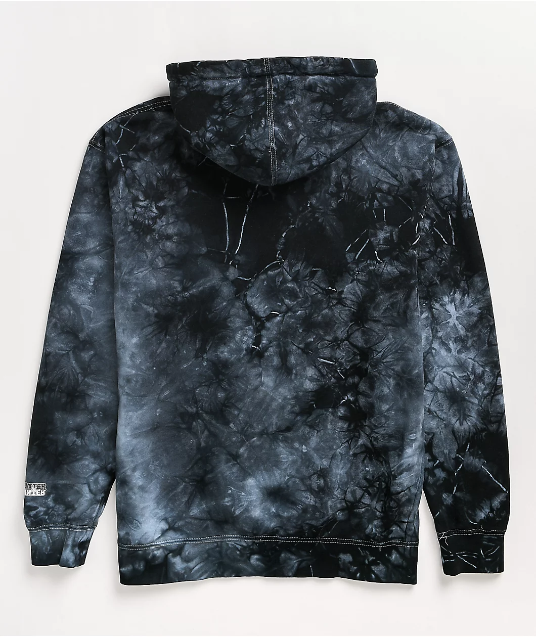 Hypland X Hunter X Hunter Killua Eye Black Tie Dye Hoodie - Image 2