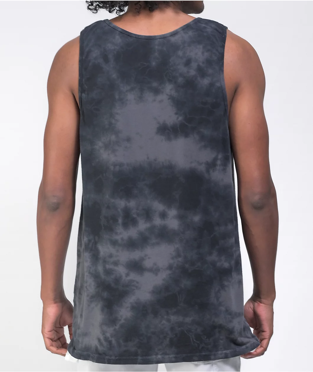 Imperial Motion Clubhouse Charcoal Tie Dye Tank Top - Image 2