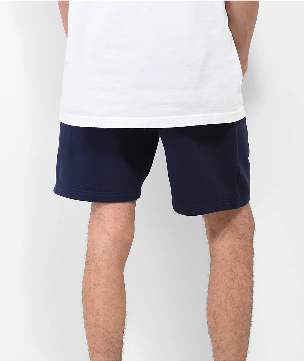 Independent Spanning Navy Sweatshorts - Image 3