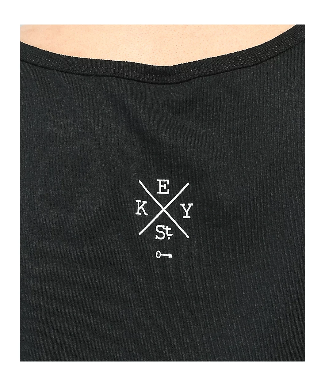 Key Street Dreamin Black Tank Top - Image 4