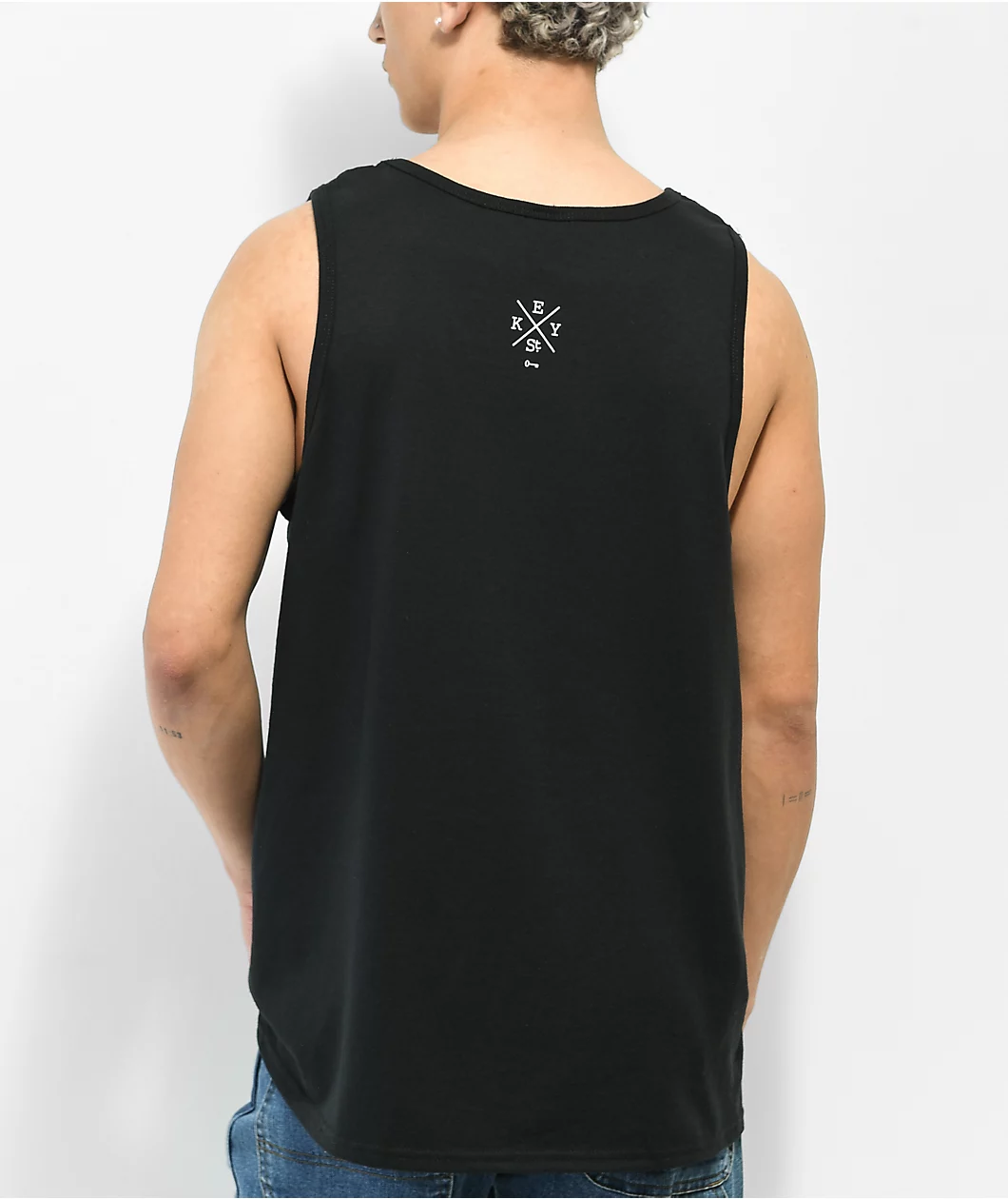 Key Street Dreamin Black Tank Top - Image 2