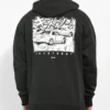 Key Street Versus Black Zip Hoodie