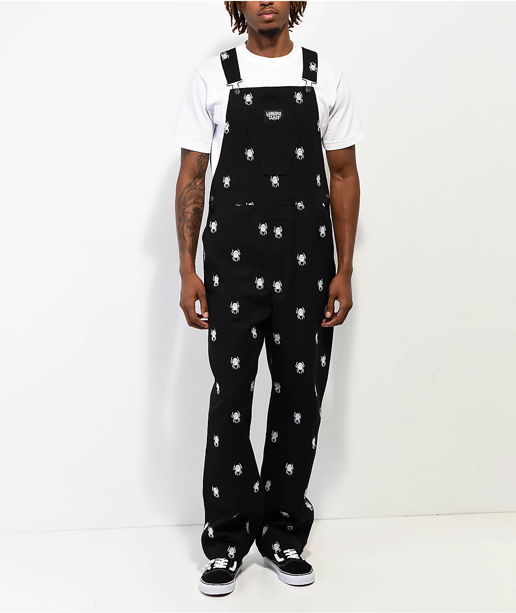 Lurking Class By Sketchy Tank Spider Black Overalls