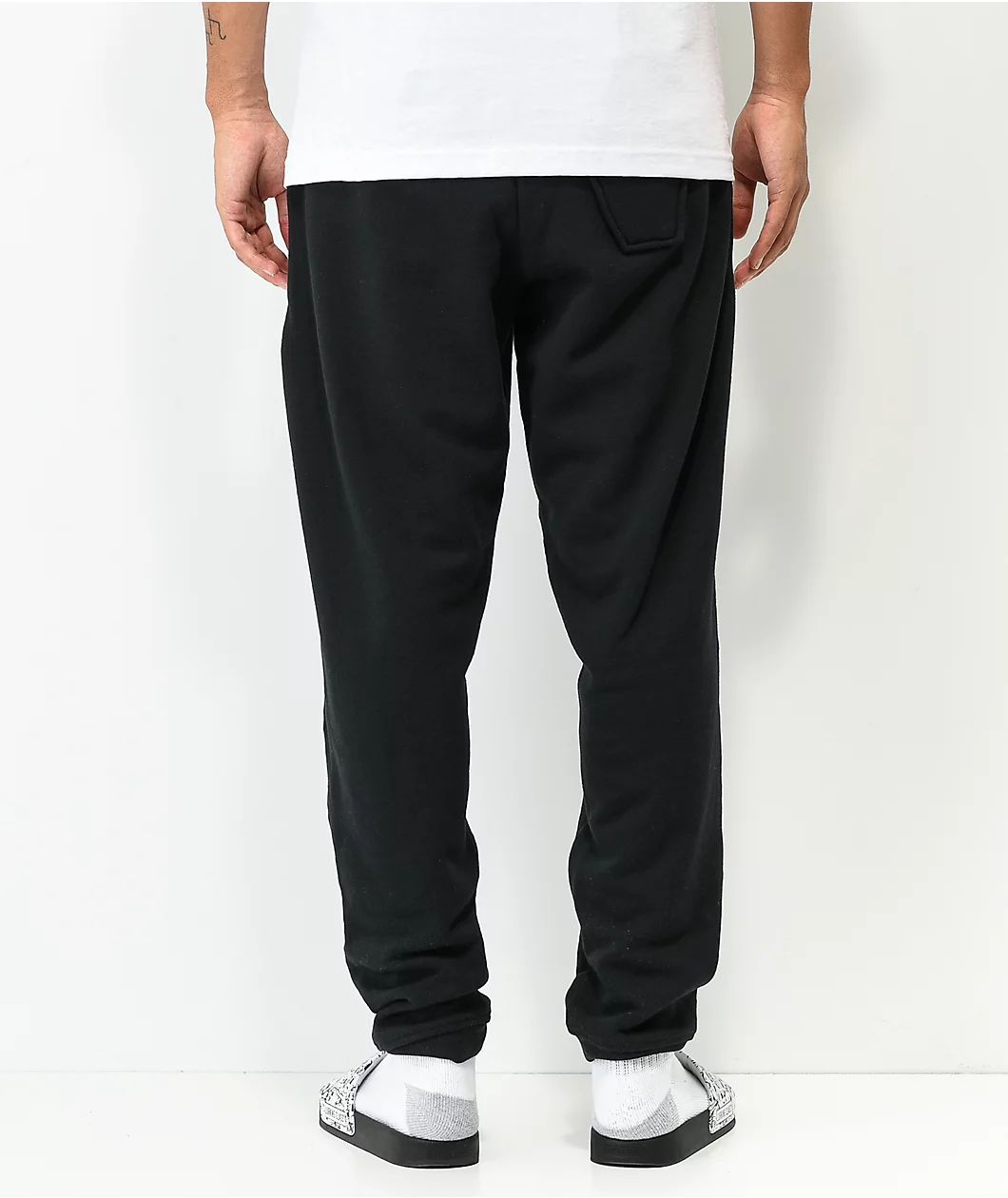 Lurking Class By Sketchy Tank Thorns Black Jogger Sweatpants - Image 2