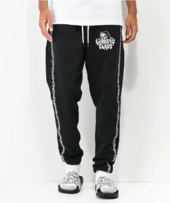 Lurking Class By Sketchy Tank Thorns Black Jogger Sweatpants