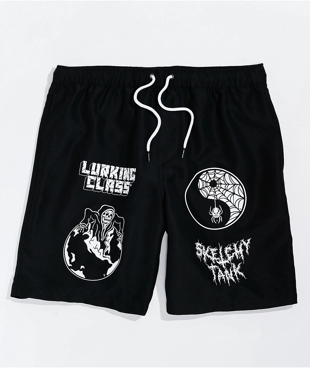 Lurking Class By Sketchy Tank World Wide 2 Black Board Shorts