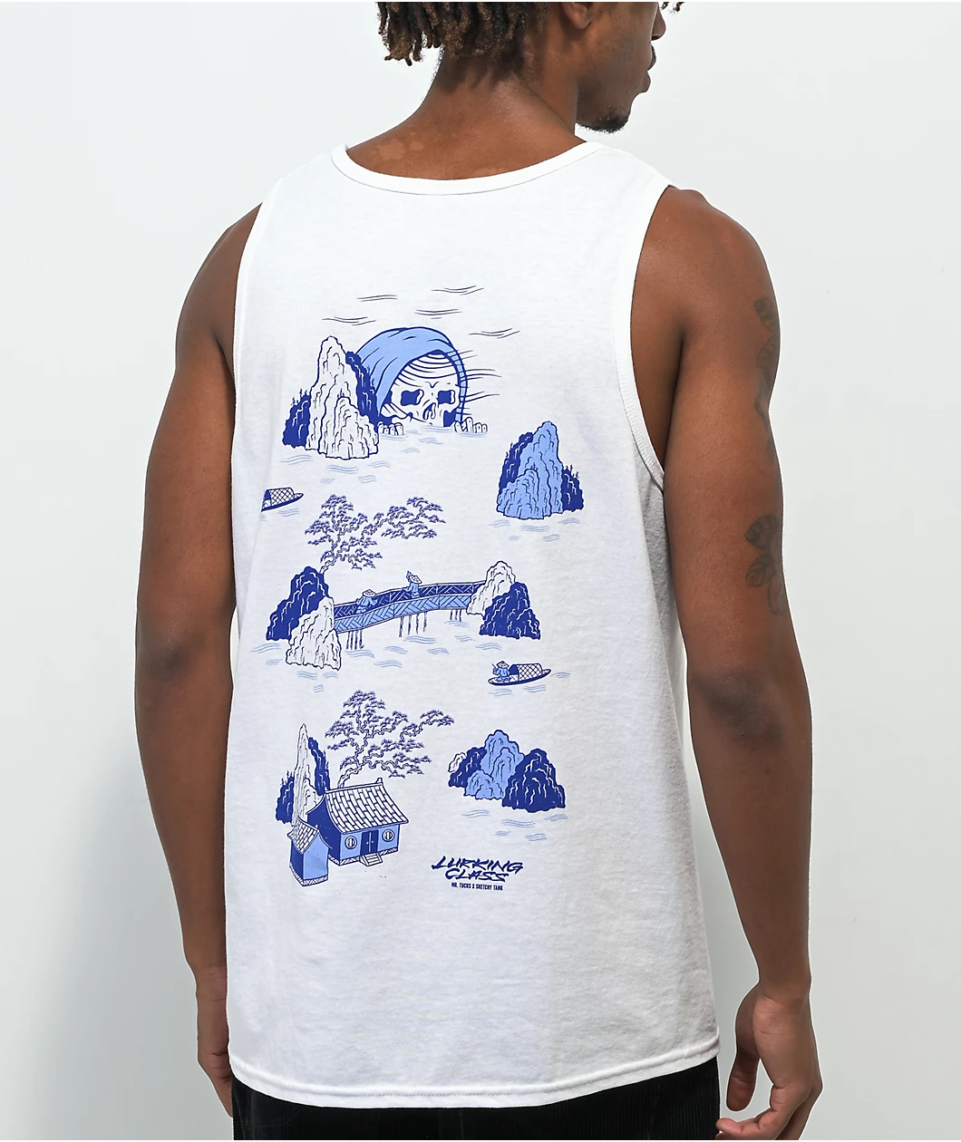 Lurking Class By Sketchy Tank X Mr. Tucks Chapter 2 White Tank Top