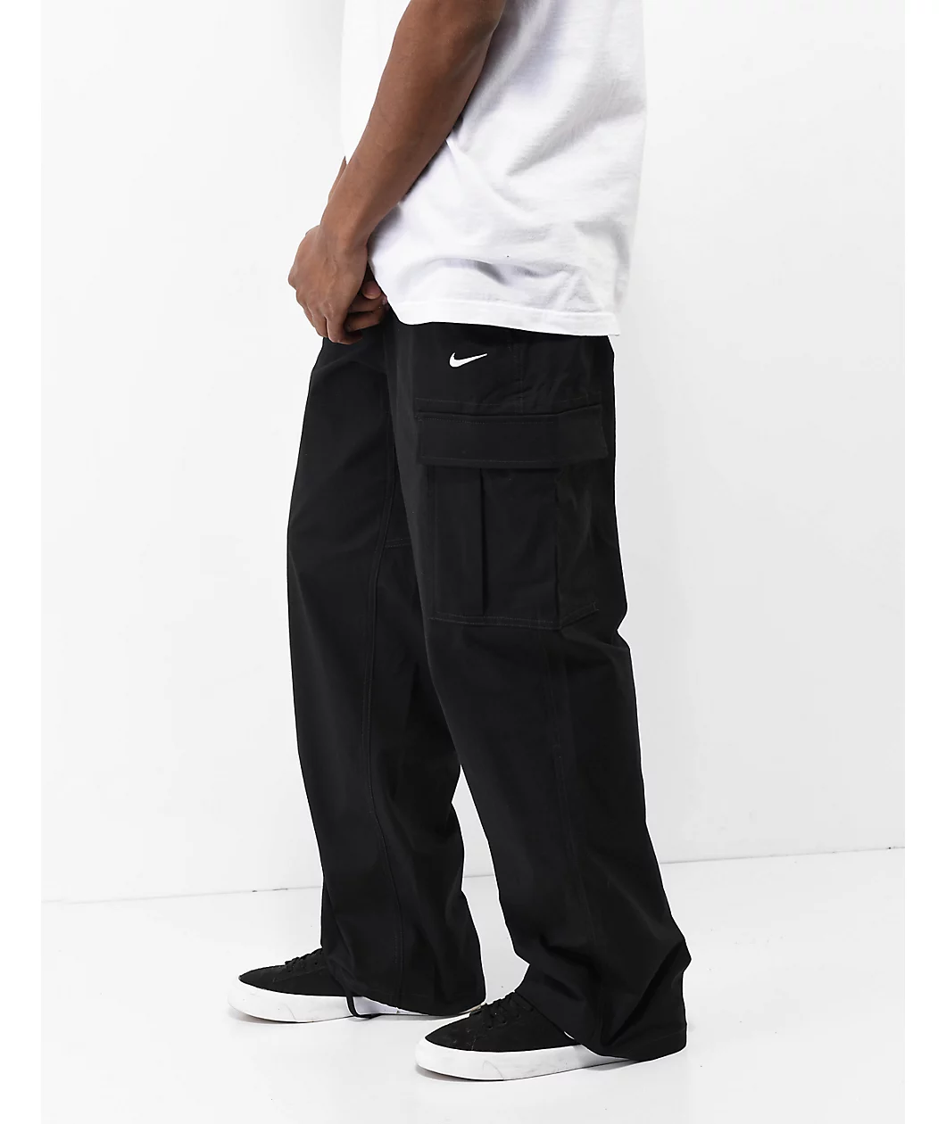 Nike SB Kearney Black Cargo Pants - Image 3