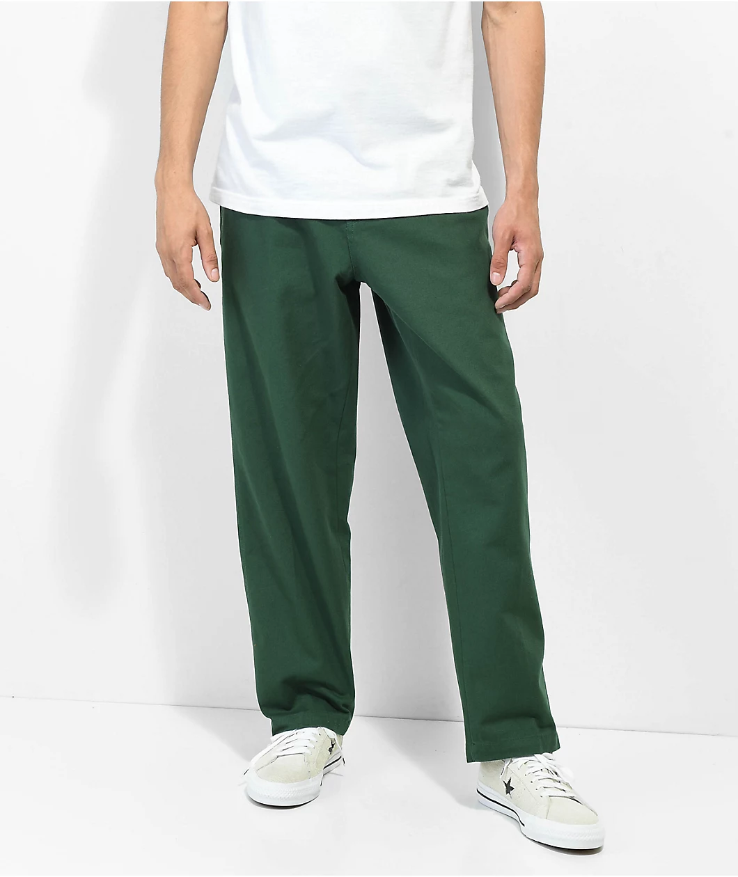Obey Hardwork Green Carpenter Pants