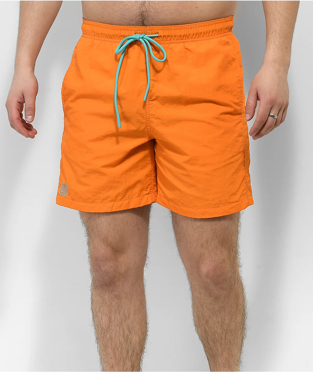 Odd Future Color Pocket Orange Board Shorts - Image 2