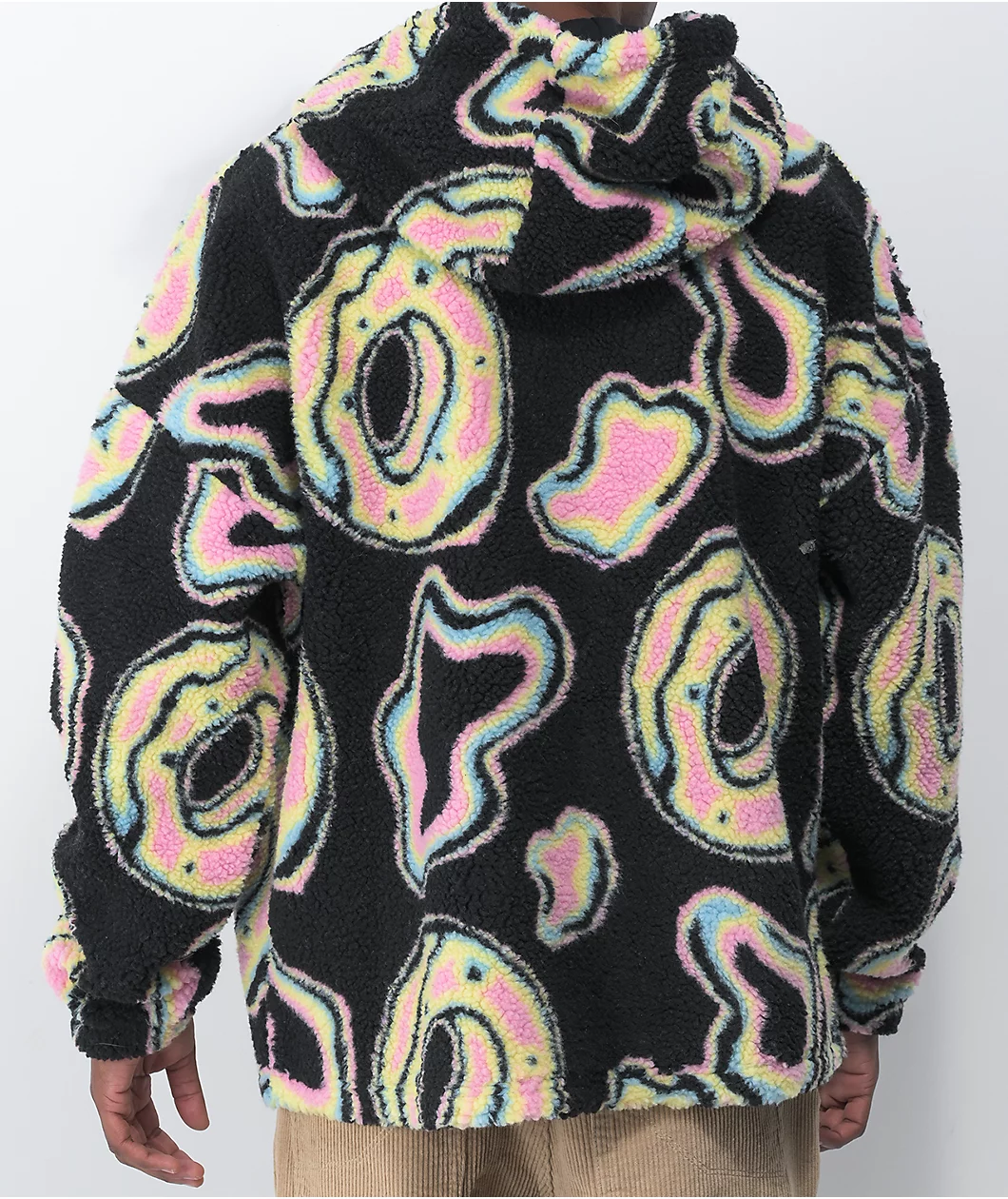Odd Future Psychedelic Donut Hooded Tech Fleece - Image 2