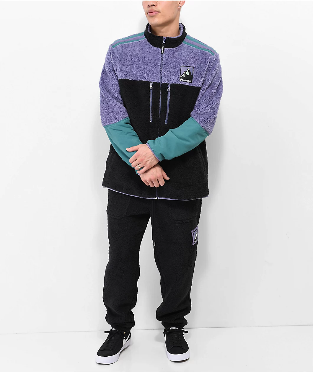 Paterson Summit Black Fleece Sweatpants - Image 6