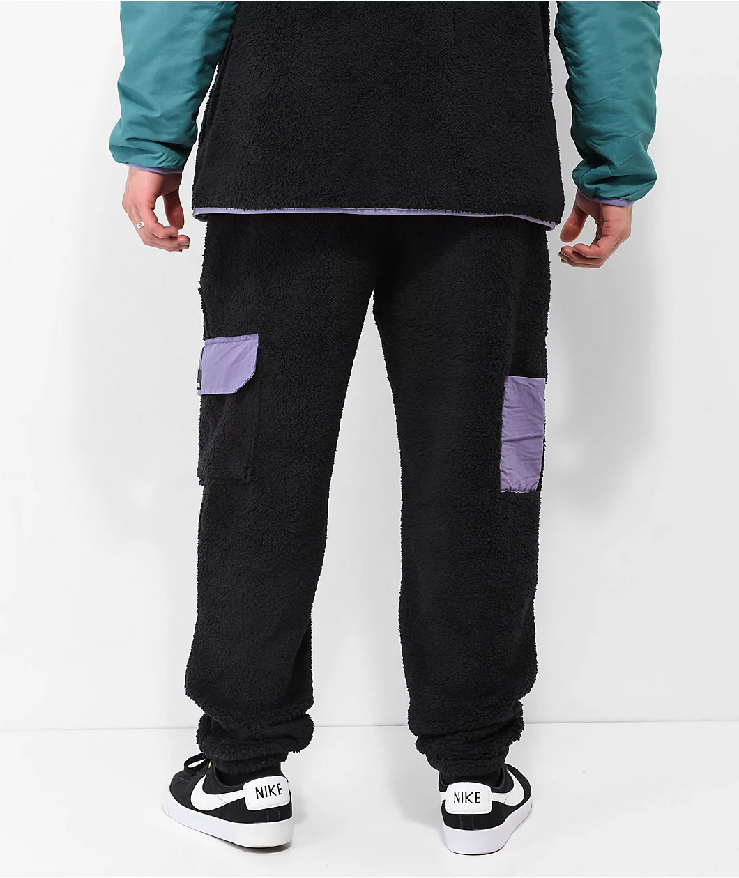 Paterson Summit Black Fleece Sweatpants - Image 2