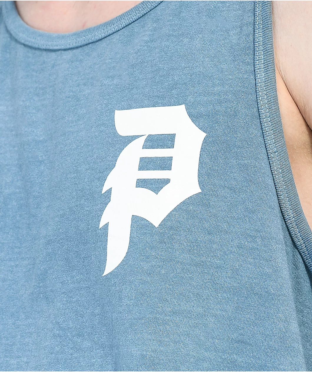 Primitive Dirty P Ice Blue Tank Top - Image 3