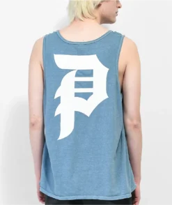 Primitive Dirty P Ice Blue Tank Top