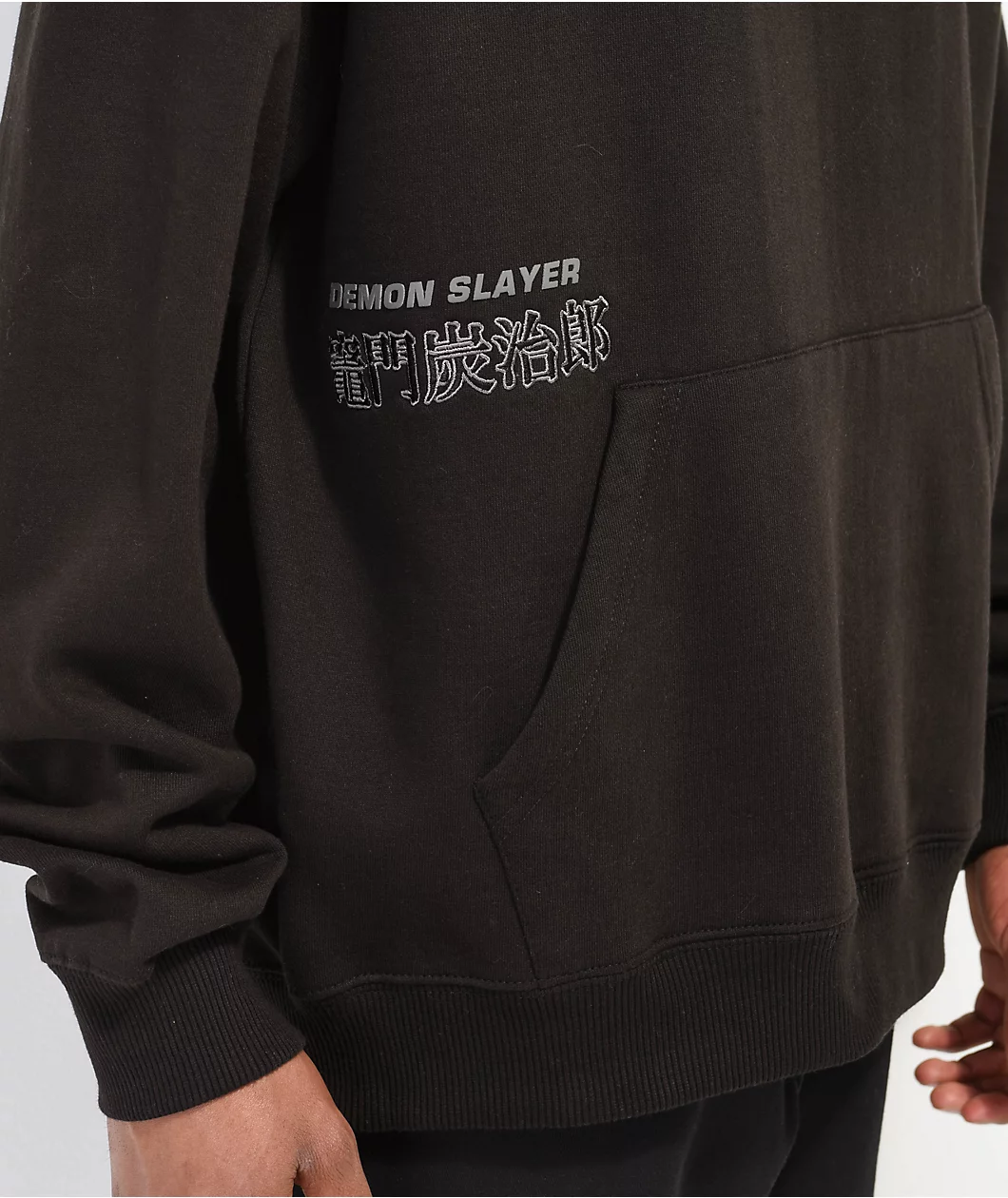 Primitive X Demon Slayer Tanjiro Utility Black Hoodie - Image 3