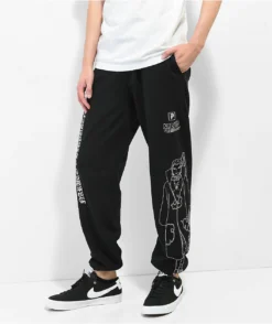 Primitive X Naruto Hidan Black Sweat Pants