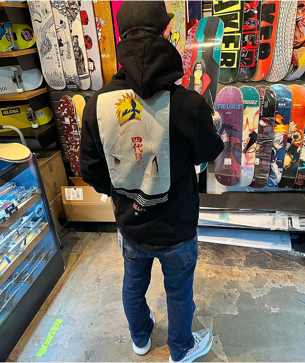 Primitive X Naruto Shippuden Minato Black Hoodie - Image 5