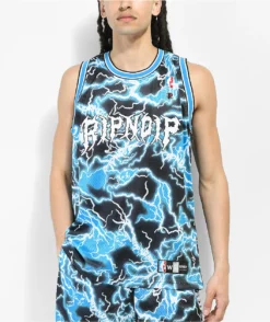 RIPNDIP Nikola Black & Blue Basketball Jersey