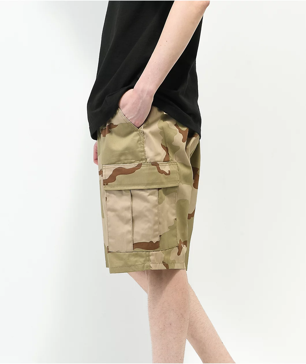 Rothco BDU Desert Camo Cargo Shorts - Image 3