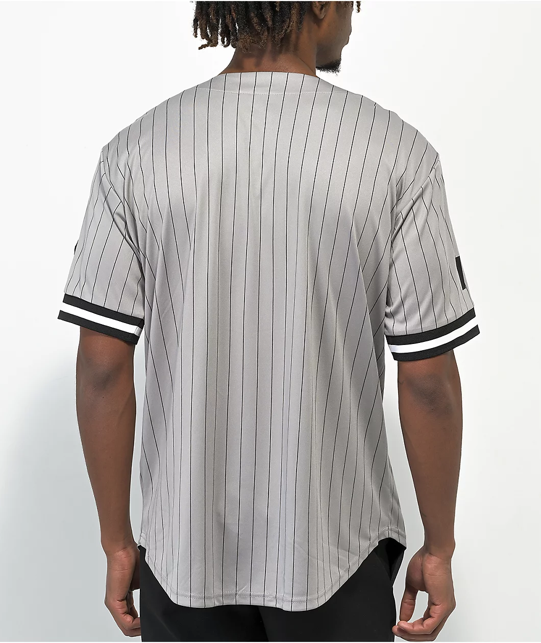 Santa Cruz Dryden Grey Baseball Jersey - Image 2
