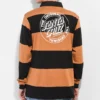 Santa Cruz Irwin Black & Sand Long Sleeve Rugby Shirt