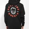 Spitfire Bighead Black Zip Hoodie