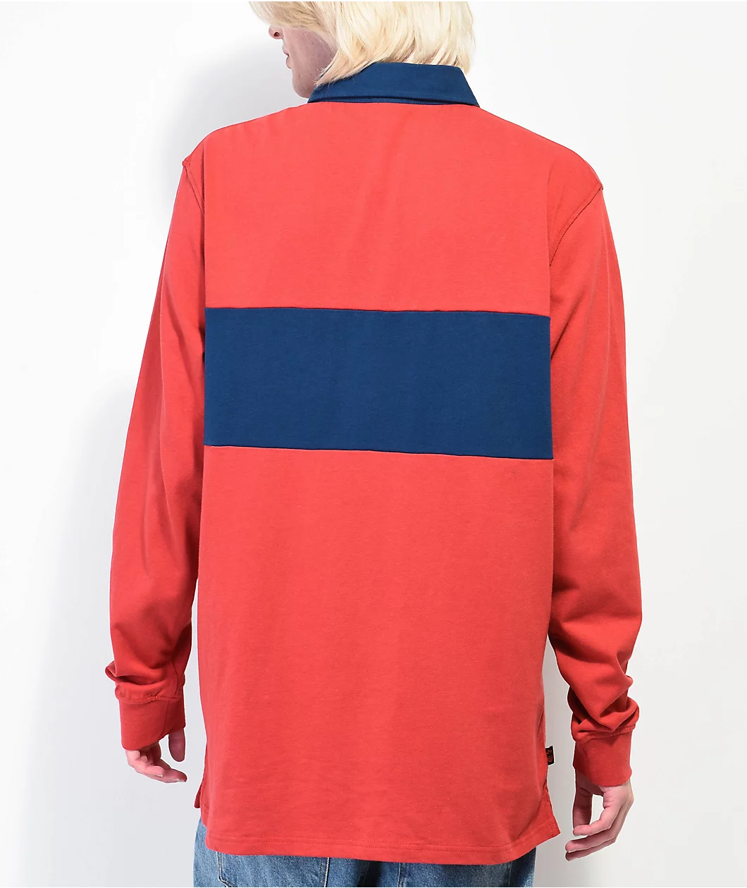 Spitfire Geary Red Rugby Shirt - Image 2