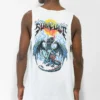 Suncult Taken Away White Tank Top