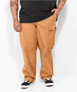 Vans Range Cargo Bone Brown Elastic Waist Pants