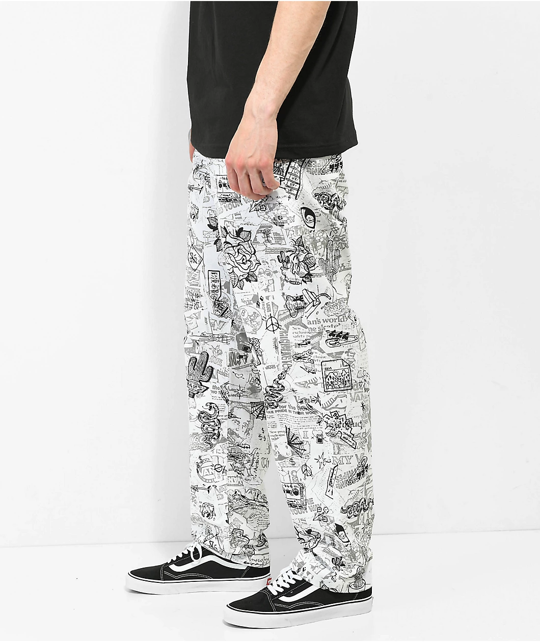 Vans X Kevin Peraza Range Elastic White Pants - Image 3