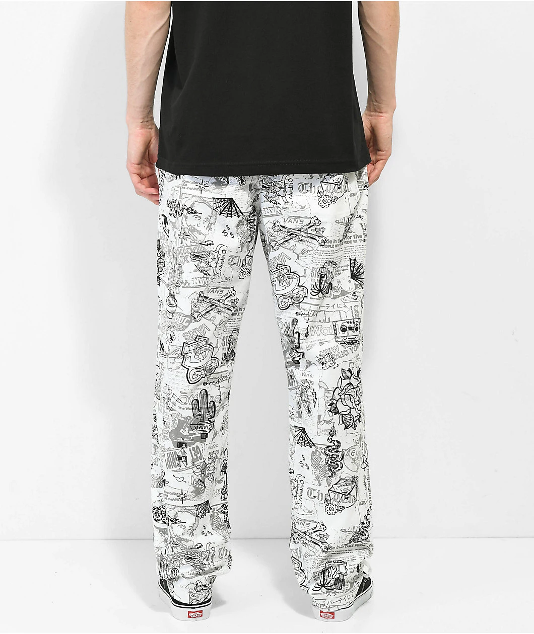 Vans X Kevin Peraza Range Elastic White Pants - Image 2
