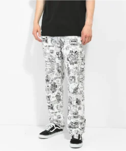 Vans X Kevin Peraza Range Elastic White Pants