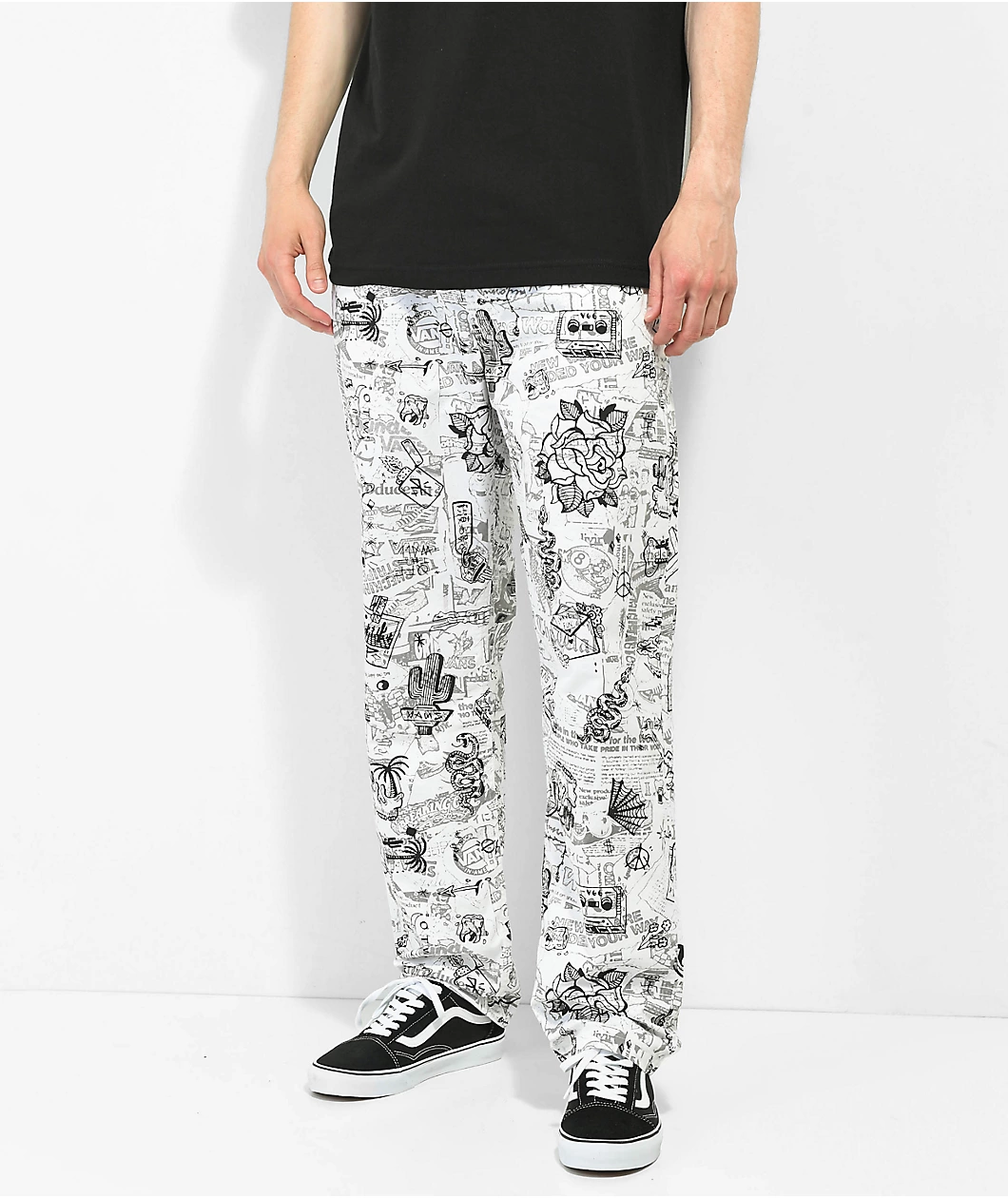 Vans X Kevin Peraza Range Elastic White Pants