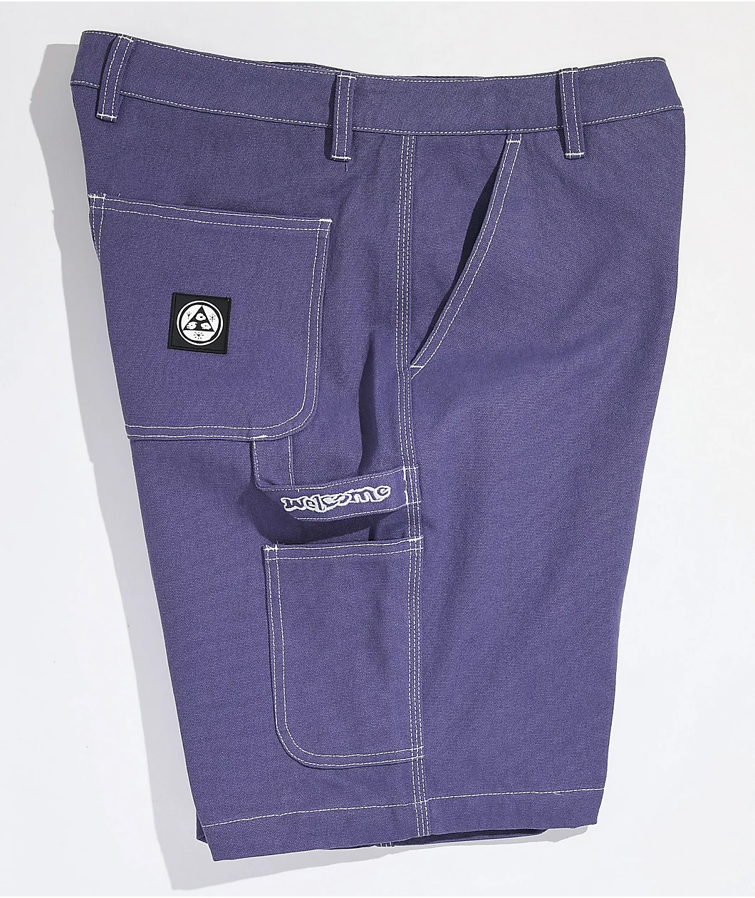 Welcome Brace Purple Carpenter Shorts - Image 4