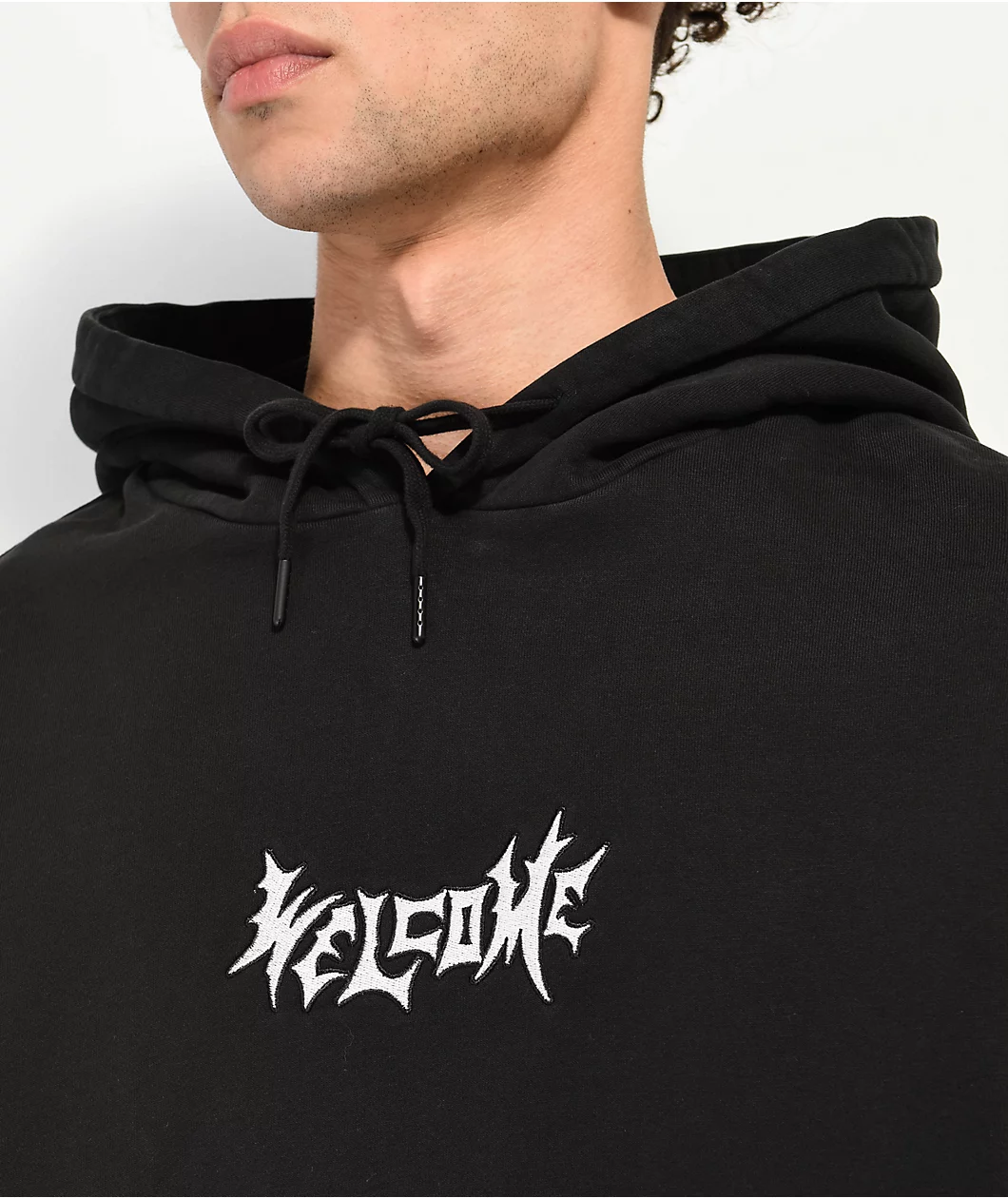 Welcome Vamp Black Hoodie - Image 3
