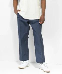 Adidas Pintuck Navy Track Pants